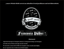 Tablet Screenshot of gremium-franconia.de